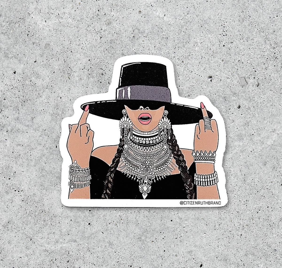 I depend on Me Beyonce Stickers – Hashley Art