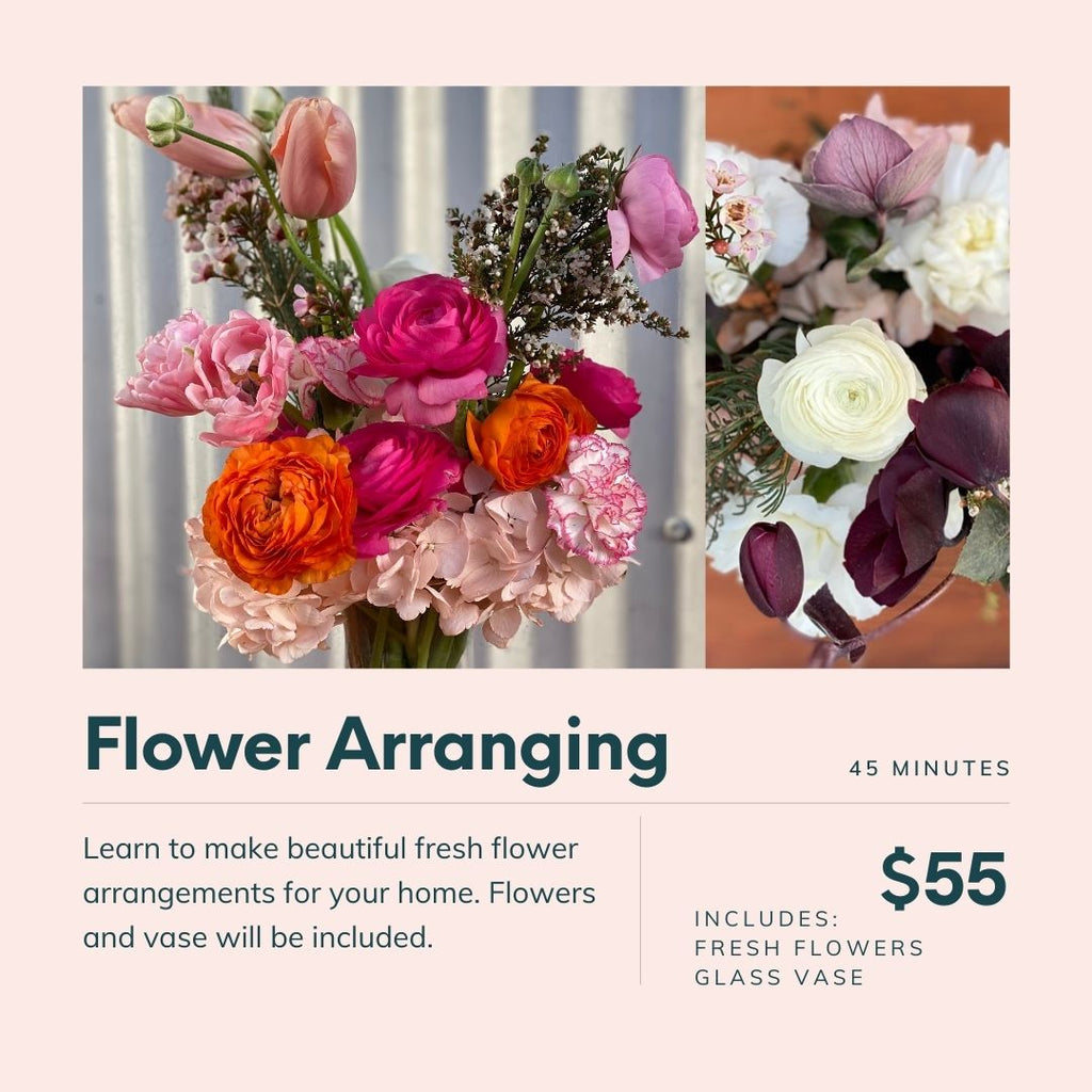 Workshop: Flower arranging