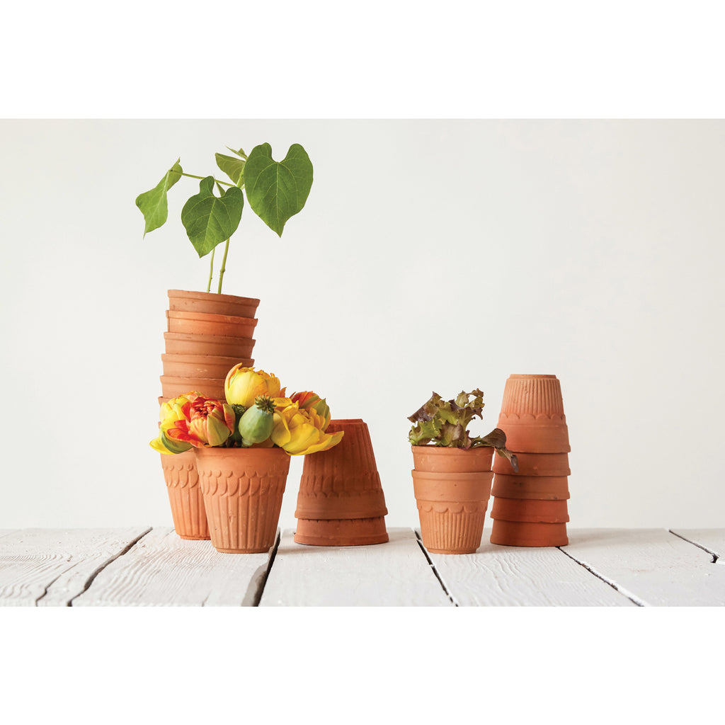 3-4in Terracotta Planter