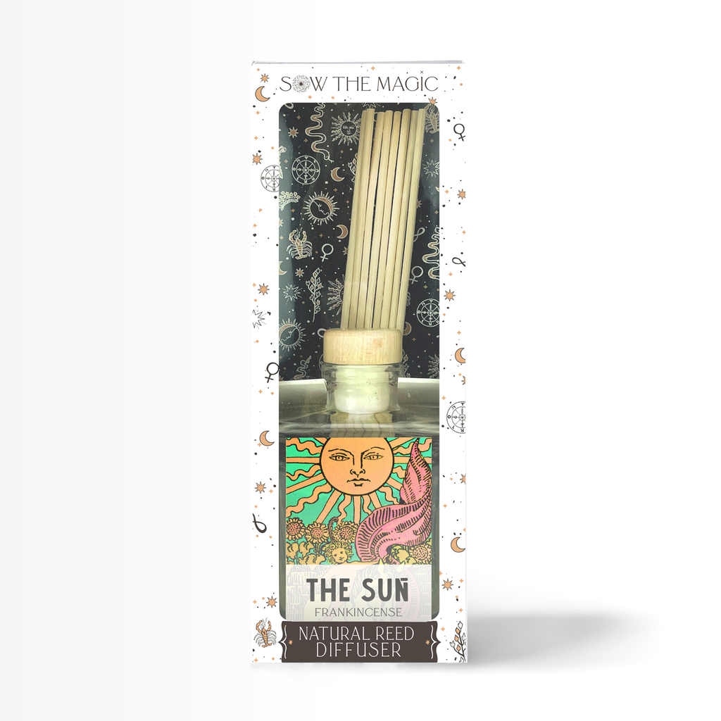 The Sun Tarot Card Home Reed Diffuser