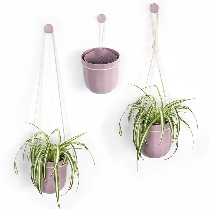 minimalist hanging planter Loop Hanging Planter- Forest – Paraíso Plant Studio