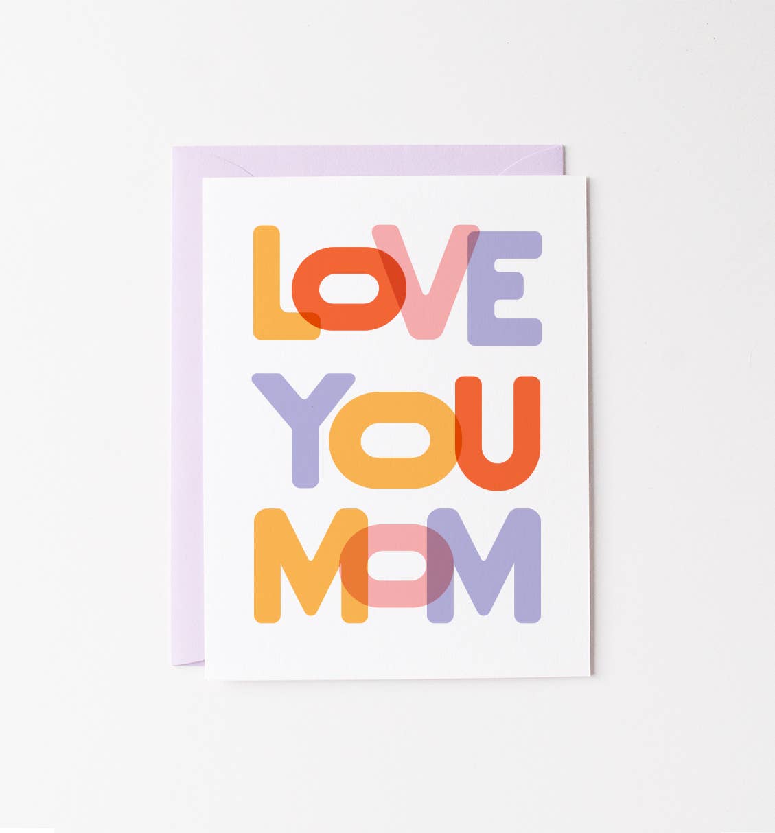 Love You Mom Mother's Day card: Cello sleeve Paraso Plant Studio Love You Mom Mother's Day card: Cello sleeve Paraso Plant Studio