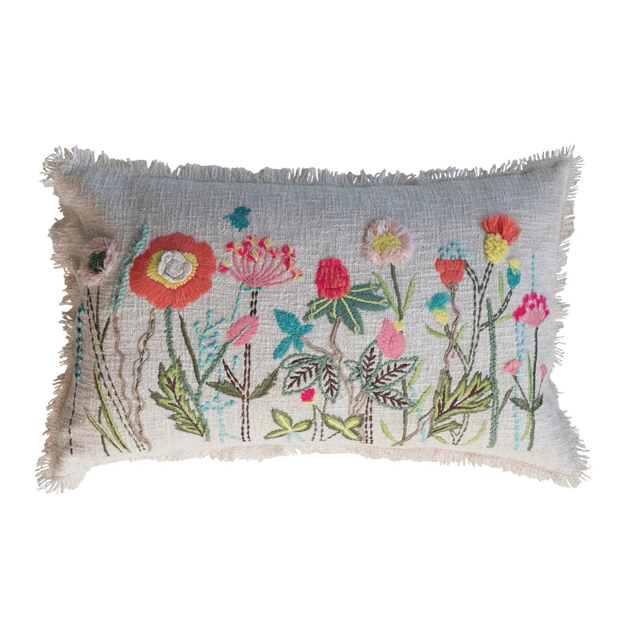 Wildflower Lumbar Pillow