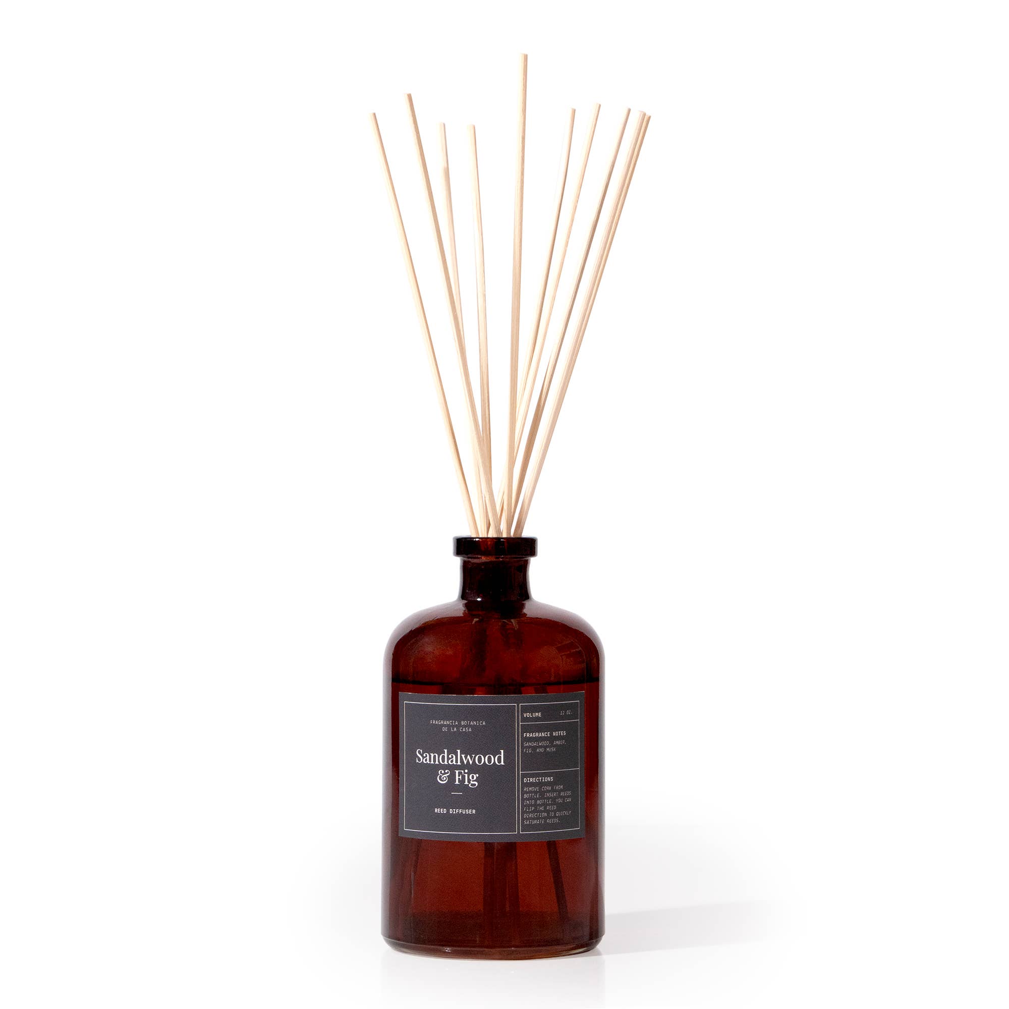 Sandalwood & Fig Reed Diffuser – Paraíso Plant Studio