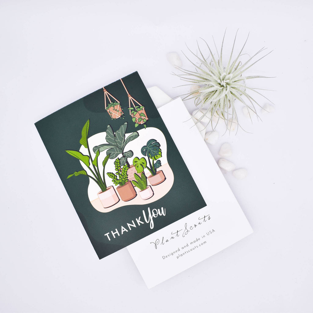 Plant Scouts - Thank You Greeting Card
