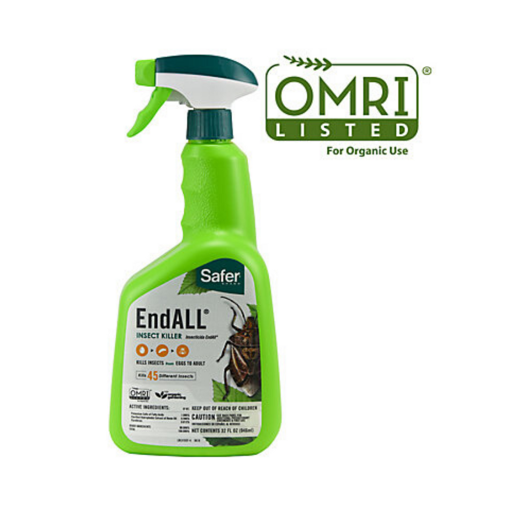 Safer Endall 32oz Rtu - insecticide, miticide, nematicide and fungicide