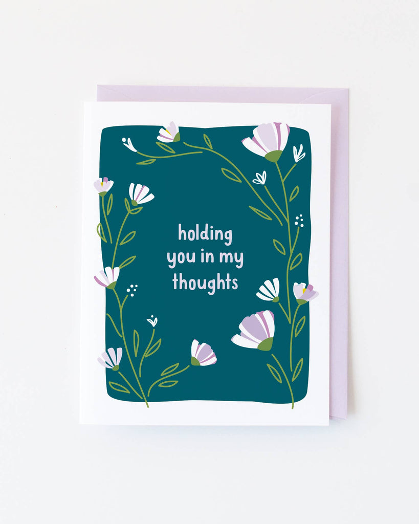 Holding You sympathy card