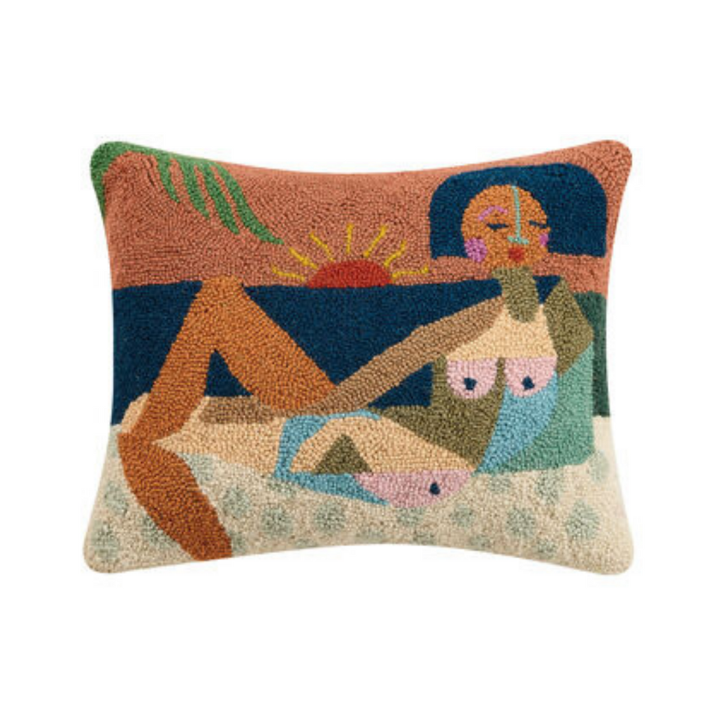 Nude Beach Hook Pillow