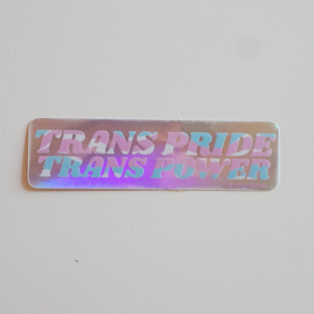 Sticker - Trans Power Trans Pride