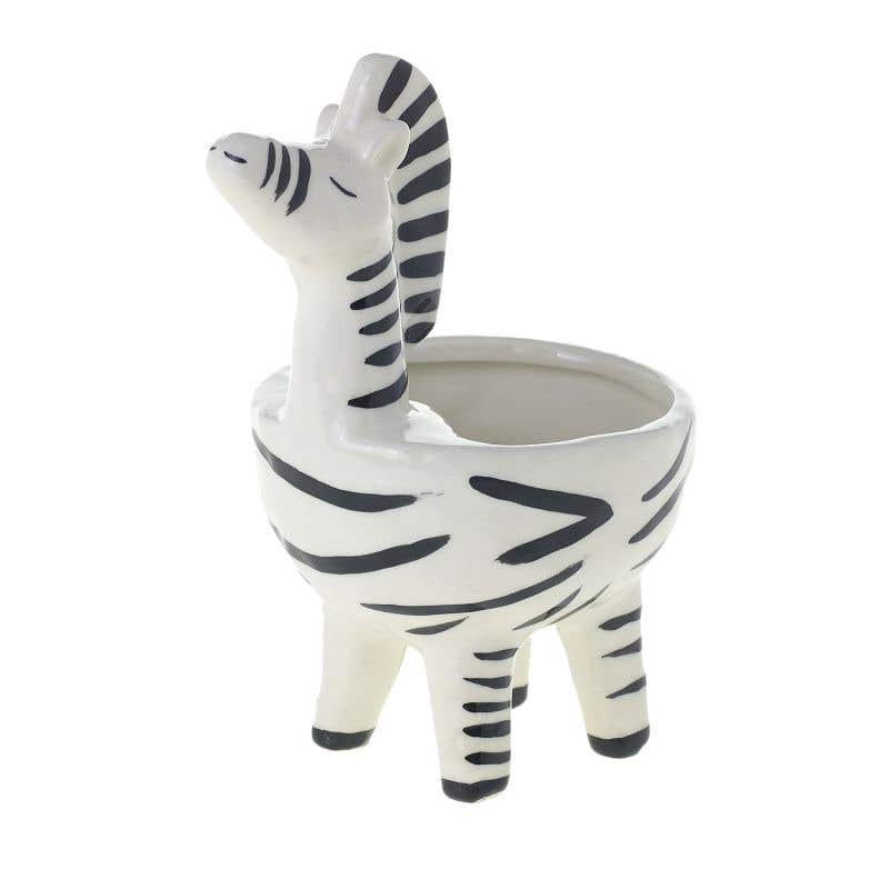 Zebra Pot