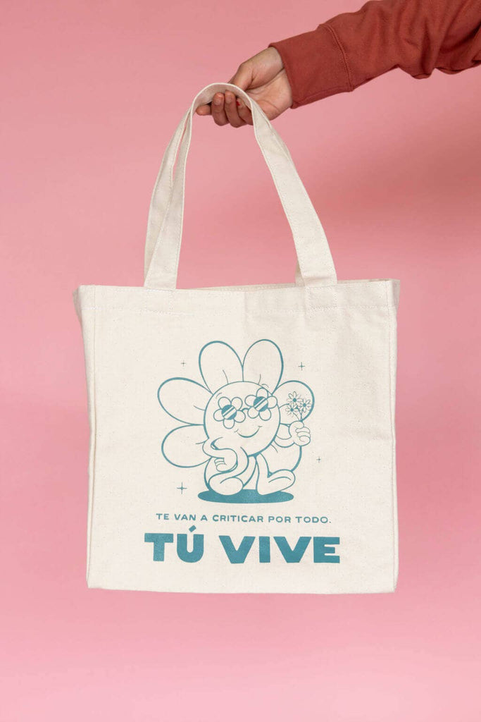 Happy Daisy Tote Bag