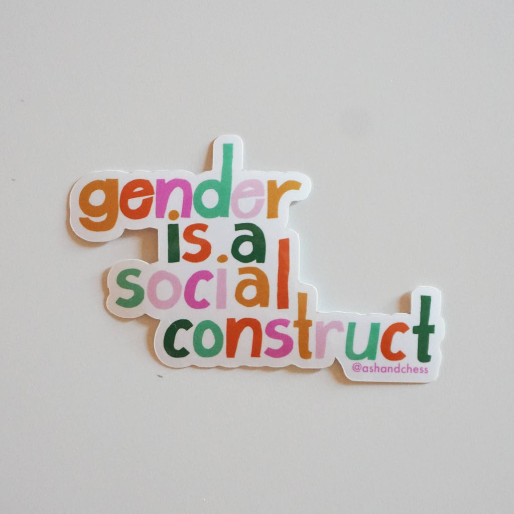 Sticker - Gender is a Social Construct