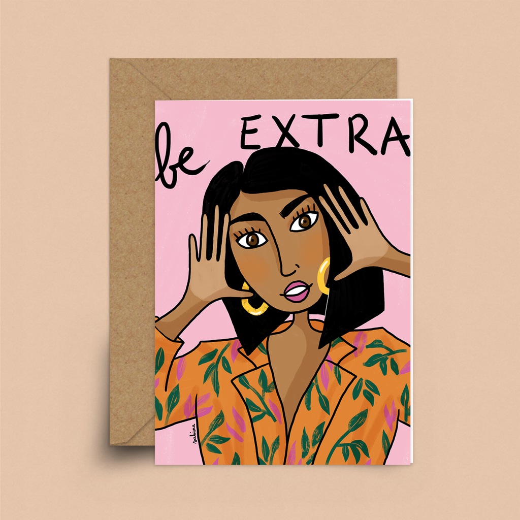 Be Extra card