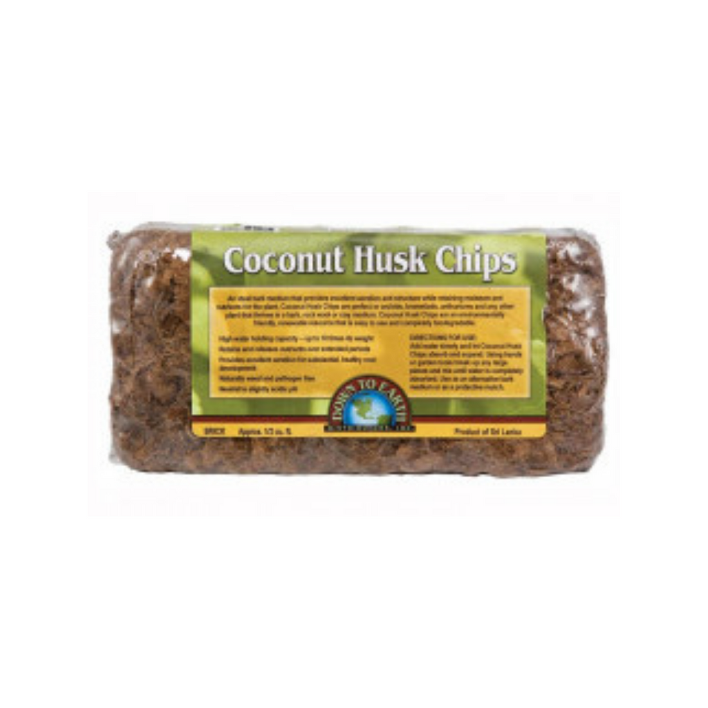 Coco Husk Chips - For moisture retention