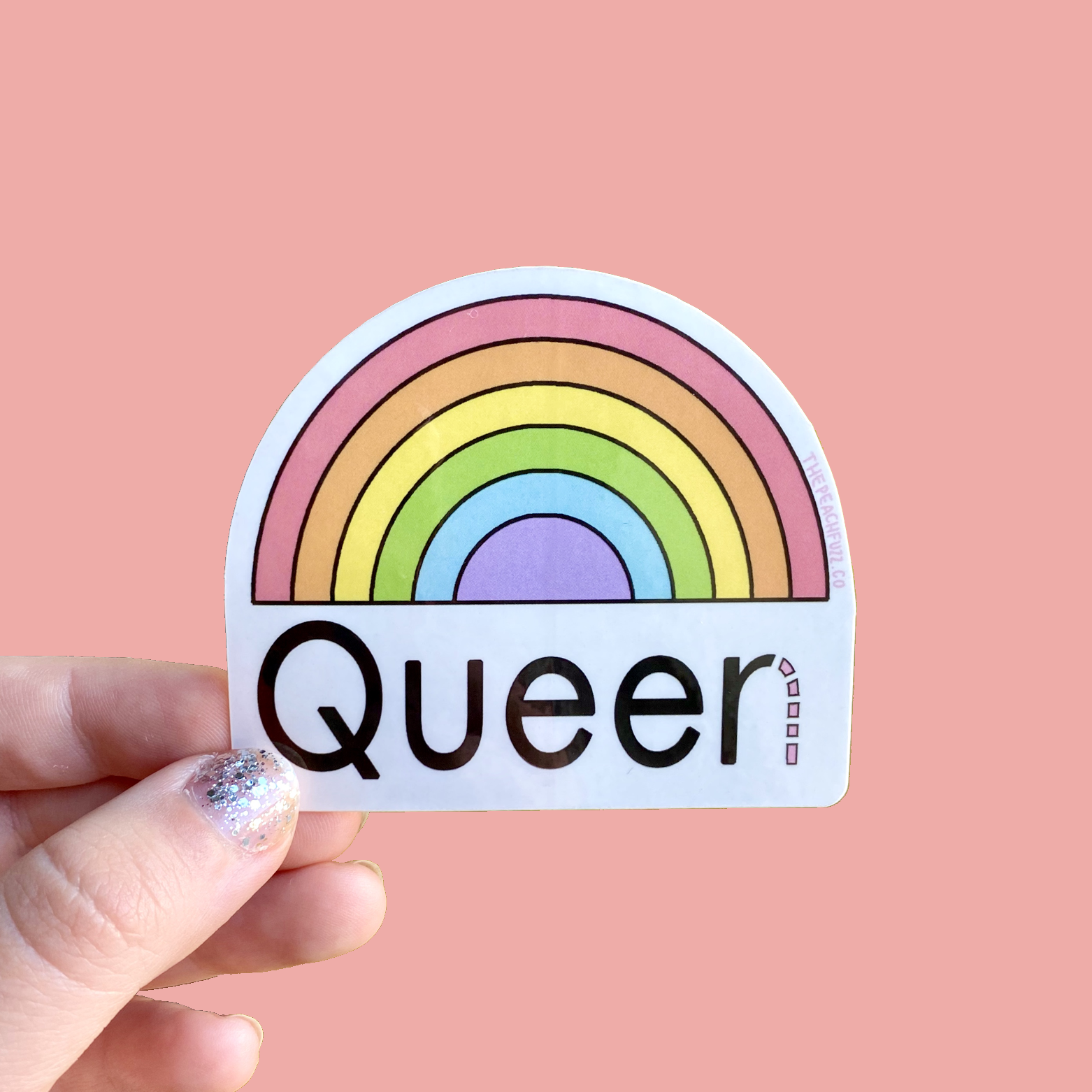 Qeej Sticker Queer Queen Sticker – Paraíso Plant Studio