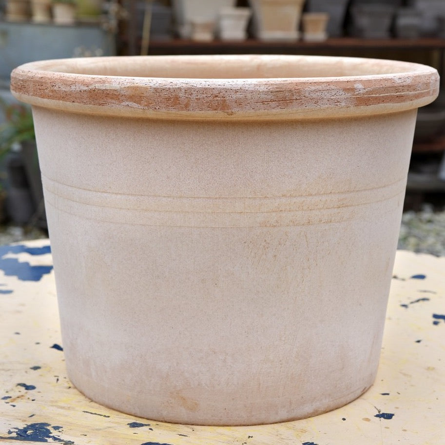 11.8in (30cm) Rosa Galestro Pot & Saucer - Bergs Potter