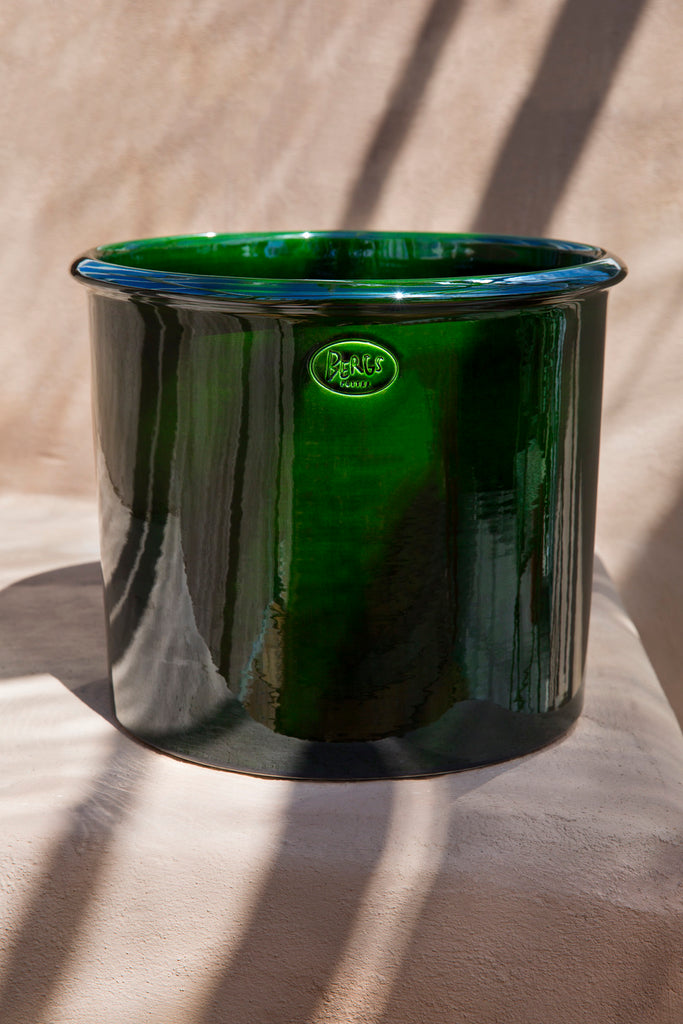 12in-16in Emerald Glazed Modena Pot - Bergs Potter