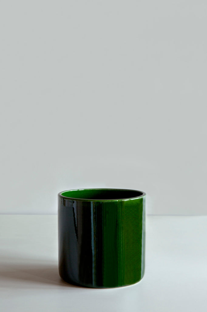 4in-8in Emerald Glazed Romeo Pot - Bergs Potter