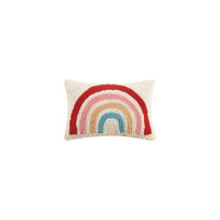 Small Rainbow Hook Pillow
