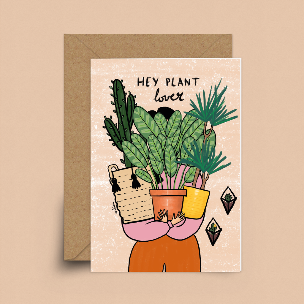 Plant lover card
