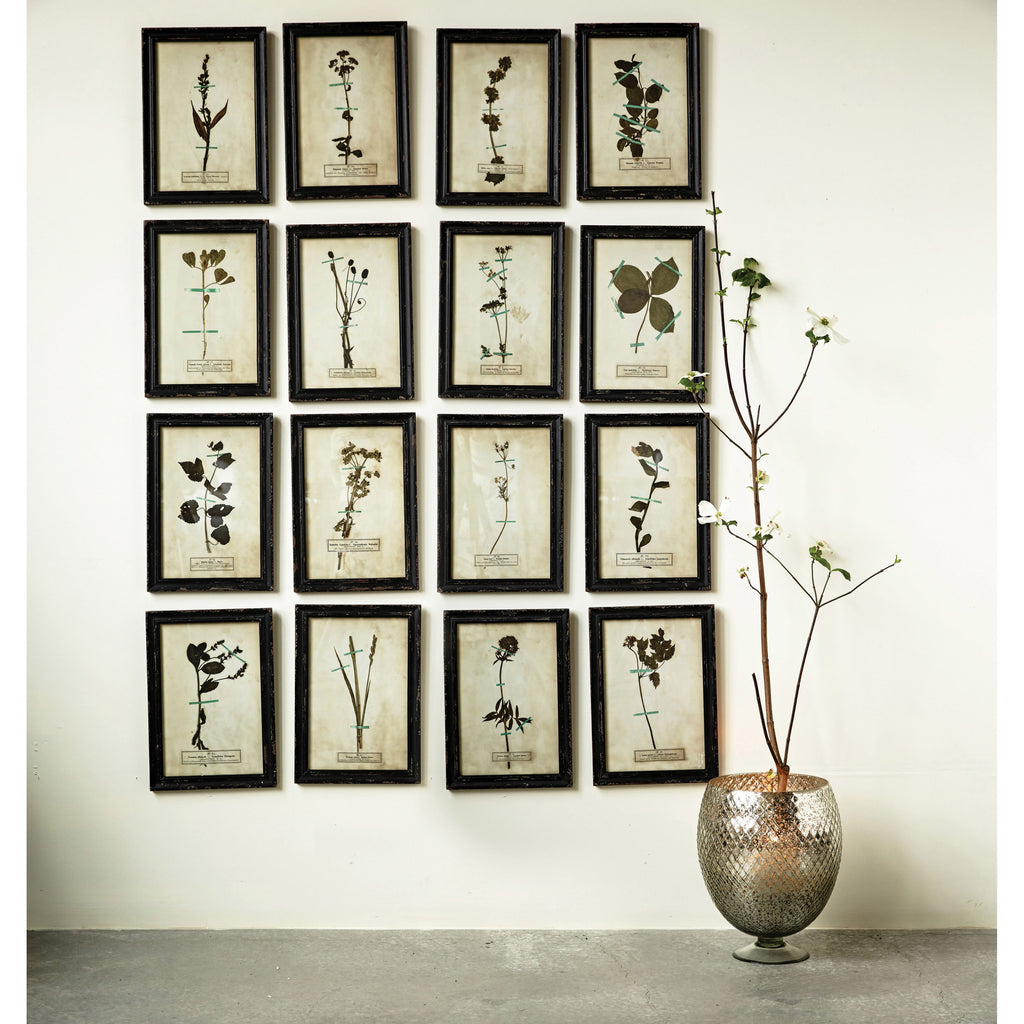 Framed Wall Decor - Floral Art