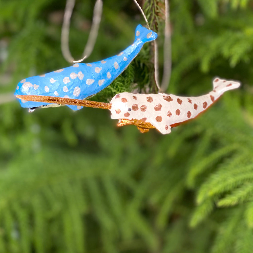 Narwhal Ornament